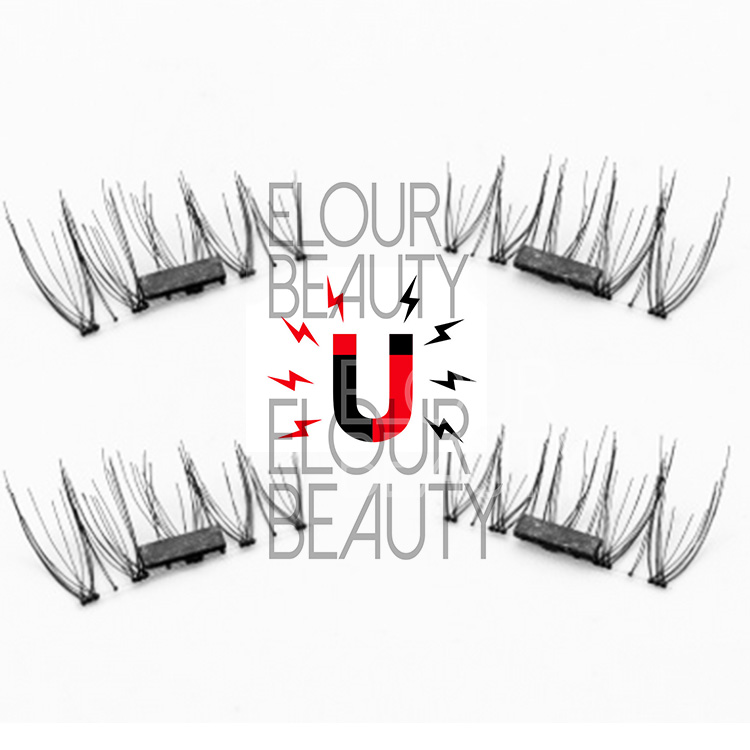 Double layers 3D magnetic lashes OEM China wholesale EA48